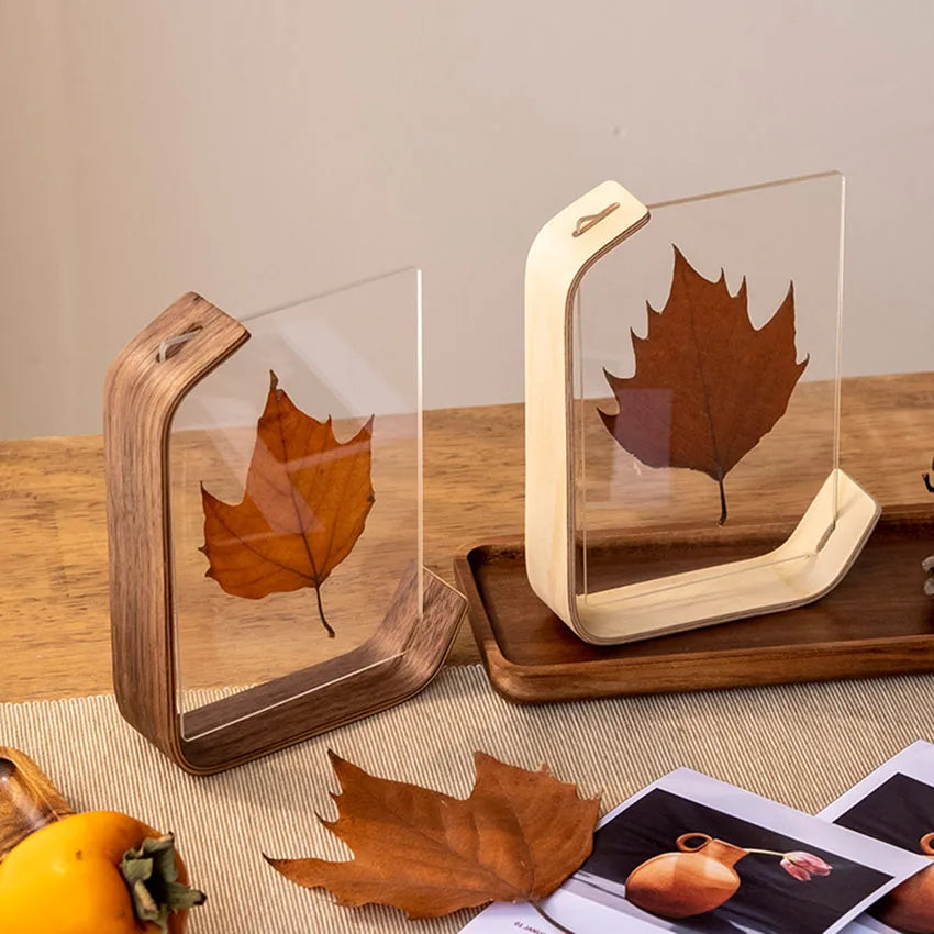 VCC Acrylic Wooden Photo Frame Herbarium