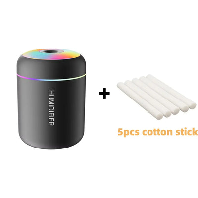 Mini Air Humidifier USB Electric Aroma Diffuser Essential Oil Purifier