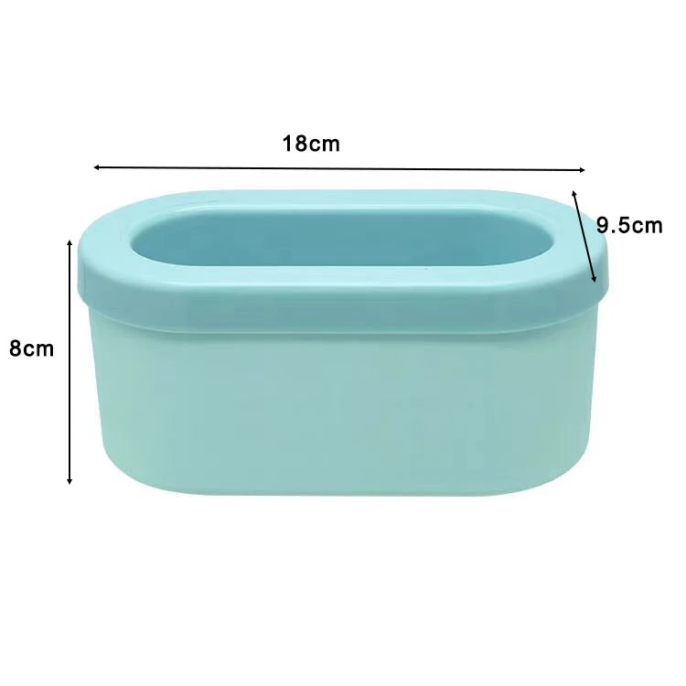 Silicone Ice Cube Mold Round Ice Bucket