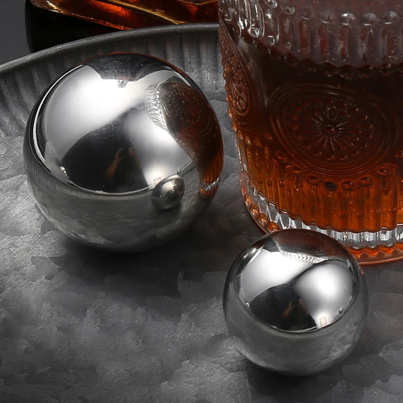 Reusable Stainless Steel Ice Cubes Cooling