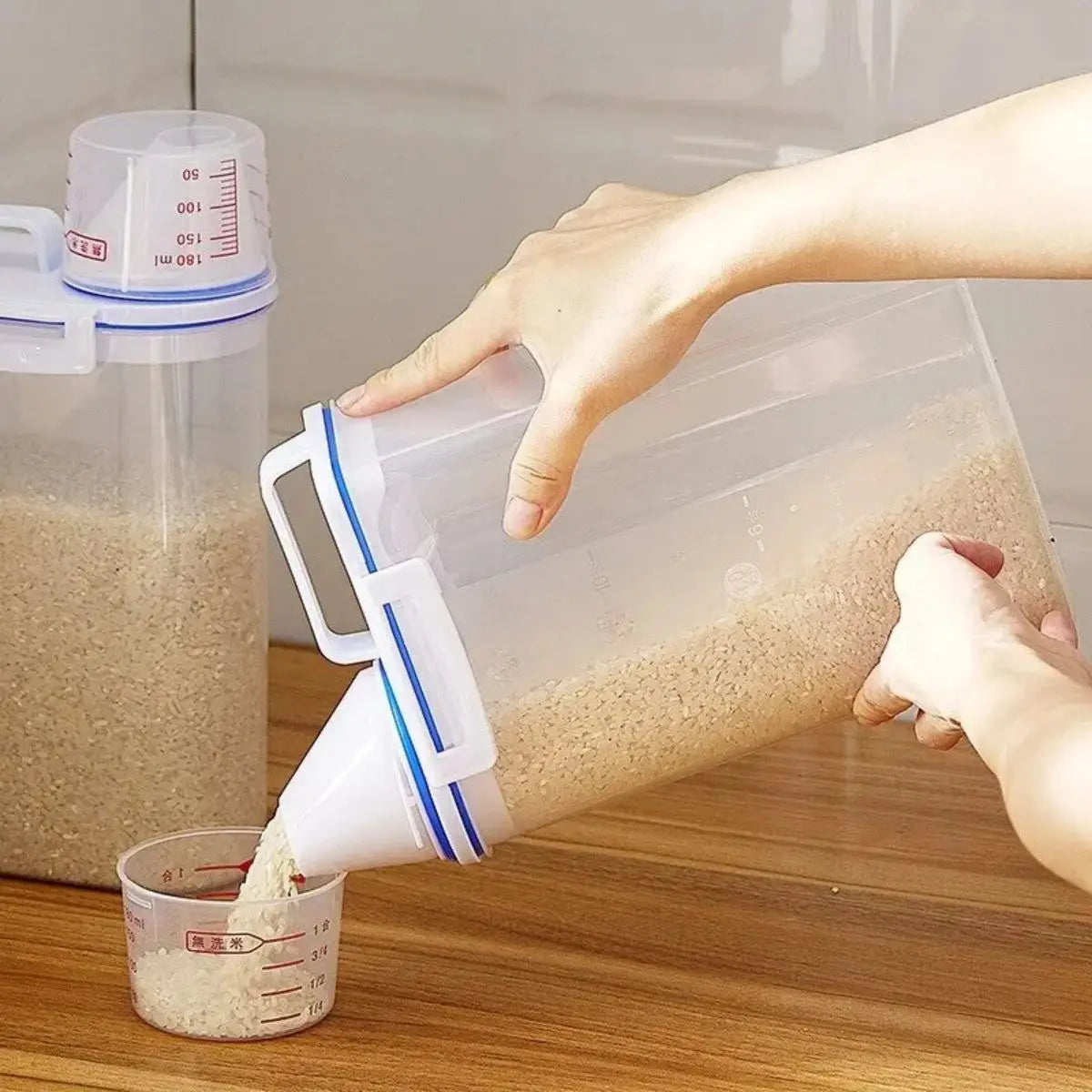 Rice And Grains Food Storage Canister Cup