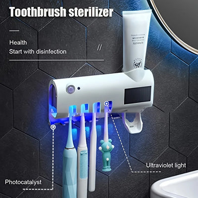 Smart Toothbrush Disinfector UV Free Punch