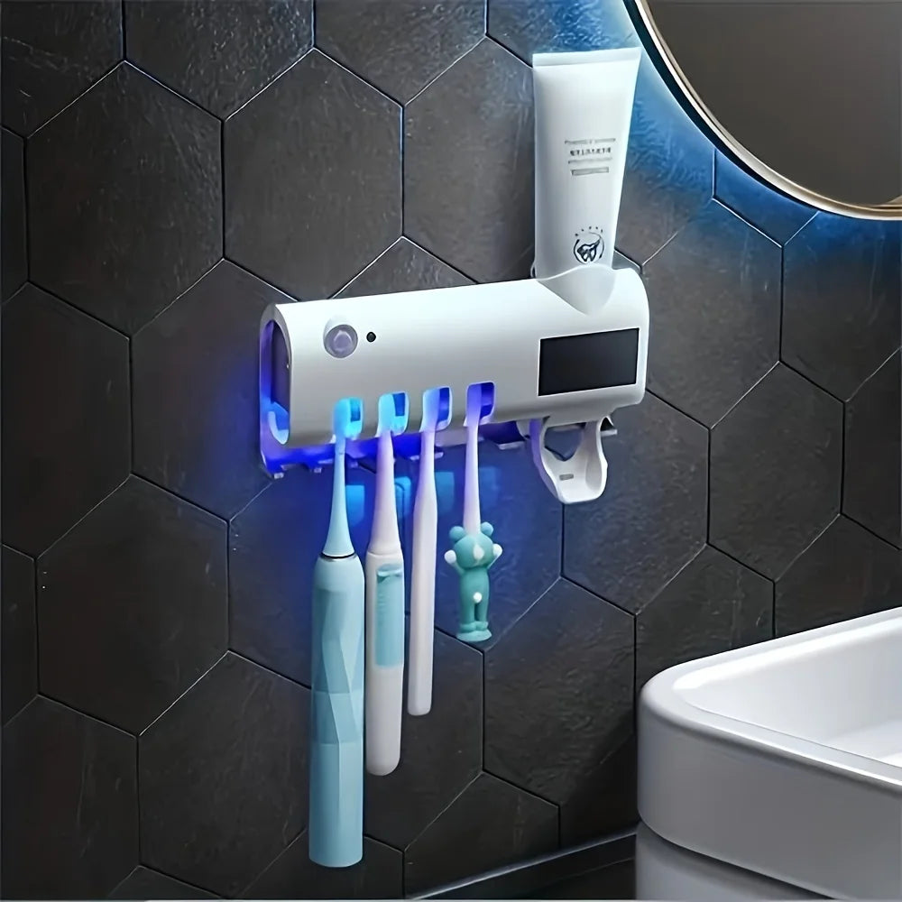 Smart Toothbrush Disinfector UV Free Punch