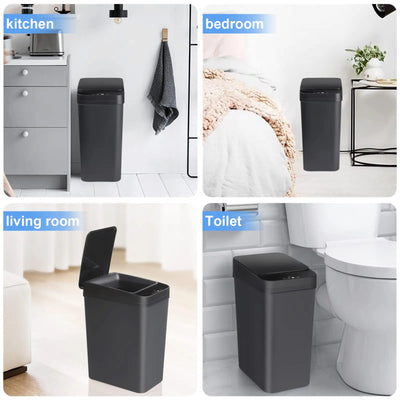 Bathroom Touchless Trash, Motion Sensor